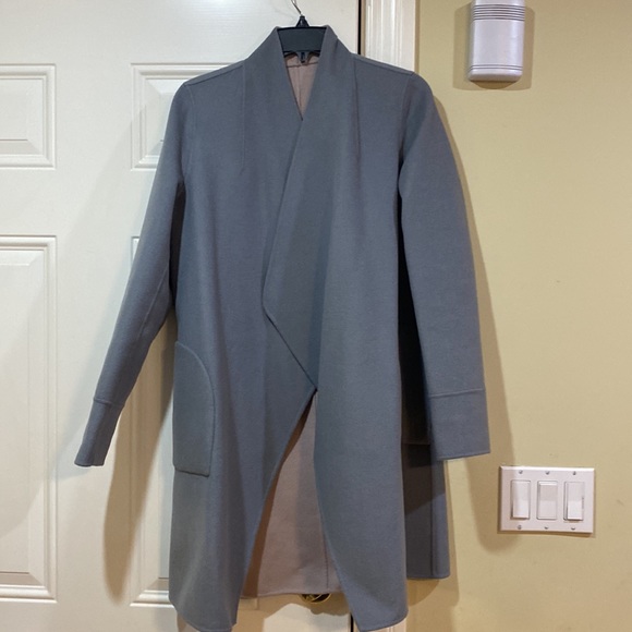 Ted Baker reversible coat wool cashmere - Picture 9 of 11
